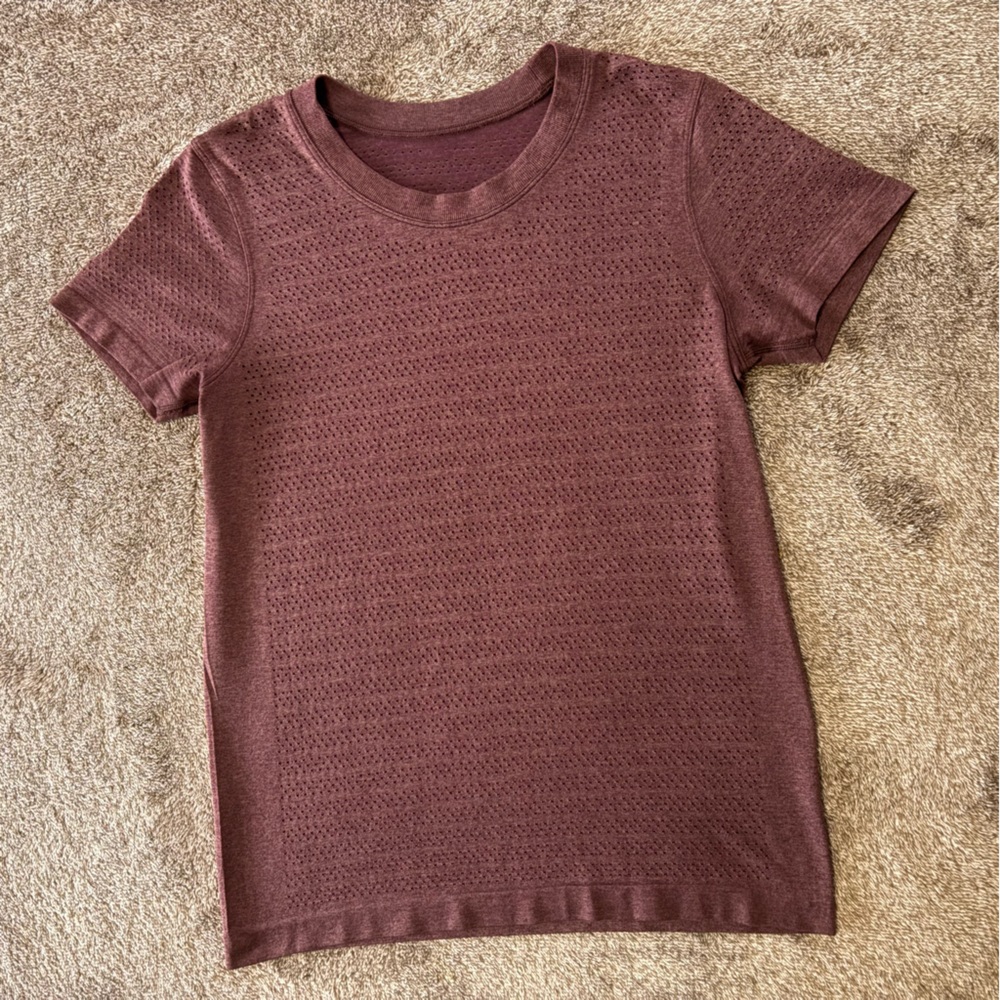 6 - Lululemon Breeze By short sleeve t-shirt